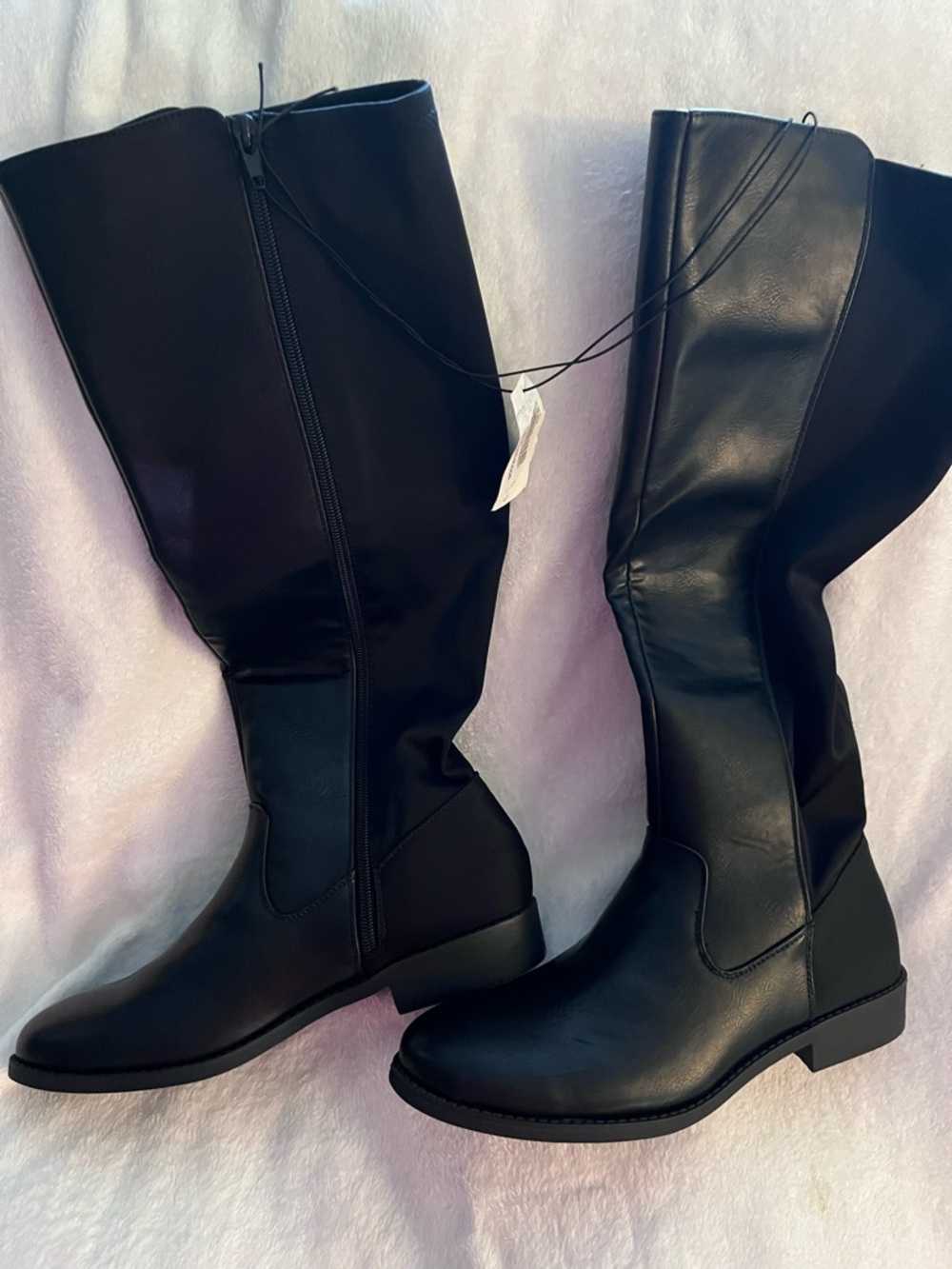 Anthropologie Maeve Black Over-the-Knee Riding Boots